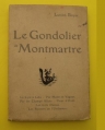 Couverture Le gondolier de Montmartre Editions Vieux moulin 1926