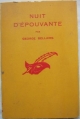 Couverture Nuit d'épouvante Editions Librairie des  Champs-Elysées  1960