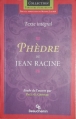 Couverture Phèdre Editions Beauchemin (Parcours d'une oeuvre) 2000