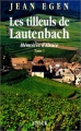 Couverture Les tilleuls de Lautenbach Editions Stock 1992