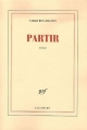 Couverture Partir Editions Gallimard  (Blanche) 2006