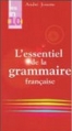Couverture L'essentiel de la grammaire française Editions Maxi-Livres (Les in10pensables) 2002