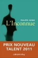 Couverture L'Inconnue Editions Calmann-Lévy 2011
