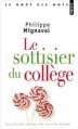 Couverture Le sottisier du collège Editions Points 2010