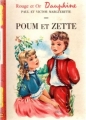 Couverture Poum et Zette Editions G.P. (Rouge et Or Dauphine) 1959