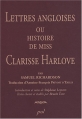 Couverture Lettres angloises, ou histoire de Miss Clarisse Harlove Editions Presses de l'Université Laval 2008