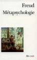 Couverture Métapsychologie Editions Folio  (Essais) 1986