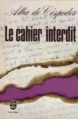 Couverture Le cahier interdit Editions Le Livre de Poche 1969