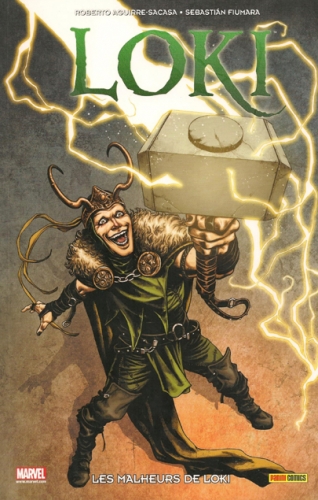 Couverture Loki : Les malheurs de Loki