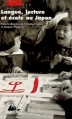 Couverture Langue, lecture et école au Japon Editions Philippe Picquier 2006