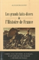 Couverture Les grands faits-divers de l'Histoire de France Editions City 2011