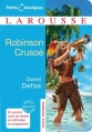 Couverture Robinson Crusoé, abrégé Editions Larousse (Petits classiques) 2012
