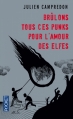 Couverture Brûlons tous ces punks pour l'amour des elfes Editions Pocket 2013