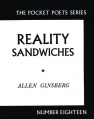 Couverture Reality Sandwiches Editions City Lights Books 2001