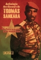 Couverture Anthologie des discours de Thomas  Sankara Editions Kontre Kulture 2013