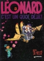 Couverture Léonard, tome 03 : Léonard, c'est un quoi, déjà ? Editions Dargaud 1979