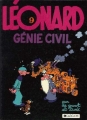Couverture Léonard, tome 09 : Génie civil Editions Dargaud 1983
