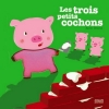 Couverture Les trois petits cochons Editions Milan (Contes et comptines à toucher) 2012
