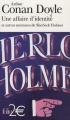 Couverture Une affaire d'identité et autres aventures de Sherlock Holmes Editions Folio  (2 €) 2010