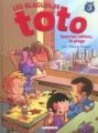 Couverture Les blagues de Toto, tome 03 : Sous les cahiers, la plage Editions Delcourt (Jeunesse) 2005