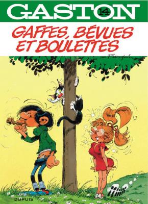Couverture Gaston, tome 14 : Gaffes, Bévues et Boulettes