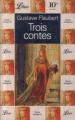 Couverture Trois contes (Flaubert) Editions Librio 1997
