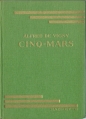 Couverture Cinq-Mars Editions Hachette 1937