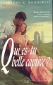 Couverture Qui es-tu, belle captive ? Editions Succès du livre 1994