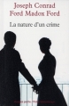 Couverture La nature d'un crime Editions Rivages (Poche - Petite bibliothèque) 2013
