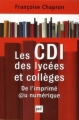 Couverture Les CDI des lycées et collèges Editions Presses universitaires de France (PUF) 2012