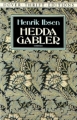 Couverture Hedda Gabler Editions Dover Thrift 1990