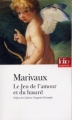 Couverture Le jeu de l'amour et du hasard Editions Folio  (Théâtre) 1994