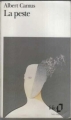 Couverture La Peste Editions Folio  1994