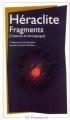 Couverture Fragments Editions Flammarion (GF) 2002