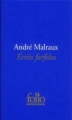 Couverture Écrits farfelus Editions Folio  2012