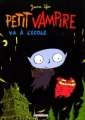 Couverture Petit vampire va à l'école Editions Delcourt 2004