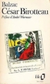 Couverture César Birotteau Editions Folio  1975