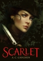 Couverture Scarlet, tome 1 Editions Bloomsbury 2012