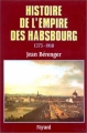 Couverture Histoire de l'Empire des Habsbourg Editions Fayard 1990