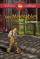 Couverture Les Misérables, extraits Editions Hachette (Biblio collège) 2001