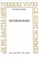 Couverture Mythologies Editions Seuil 1957