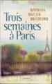 Couverture Trois semaines à Paris Editions France Loisirs 2002