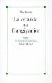 Couverture La véranda au frangipanier Editions Albin Michel (Les grandes traductions) 2000
