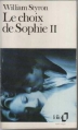 Couverture Le choix de Sophie, tome 2 Editions Folio  1984