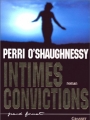 Couverture Intimes Convictions Editions Grasset 1999