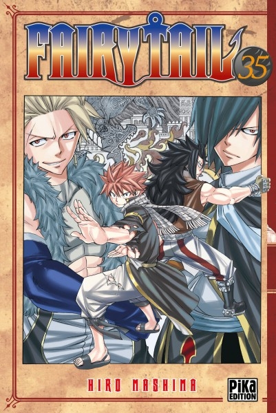 Couverture Fairy Tail, tome 35