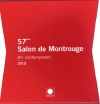 Couverture Catalogue du Salon de Montrouge, tome 57 Editions Particules 2012