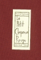 Couverture Le petit chaperon rouge Editions Adrien Maeght 1965
