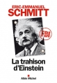 Couverture La trahison d'Einstein Editions Albin Michel 2014