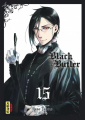 Couverture Black Butler, tome 15 Editions Kana (Dark) 2014
